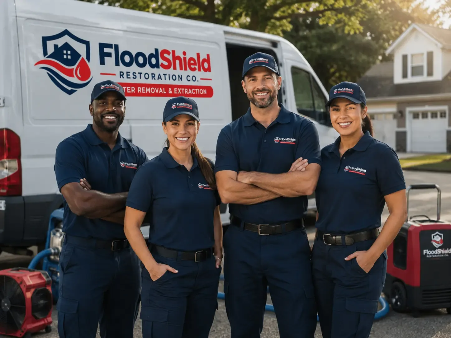 Flood Damage Restoration company in Grand Cane, LA